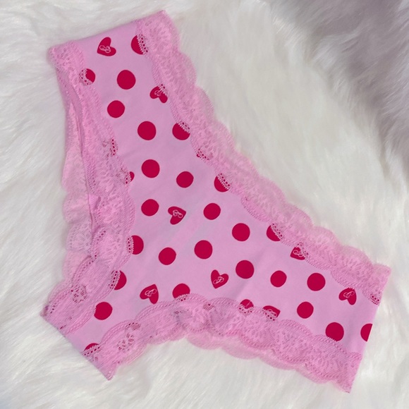 Victoria’s Secret Pink Valentine’s Day Panty NWT Excellent Condition - Picture 3 of 6